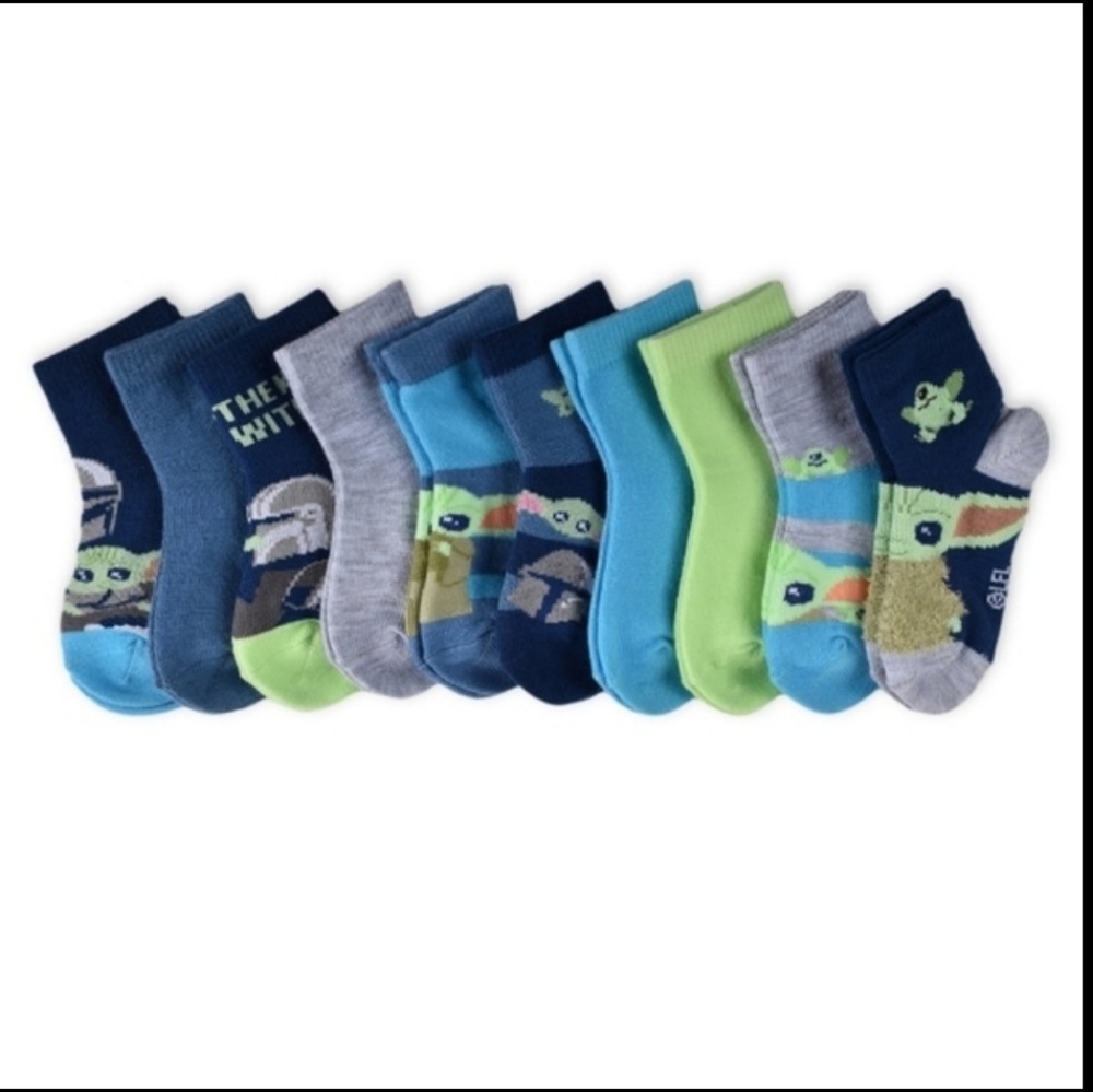 Star Wars Mandalorian Toddler Socks  Baby Infant Disney NEW!